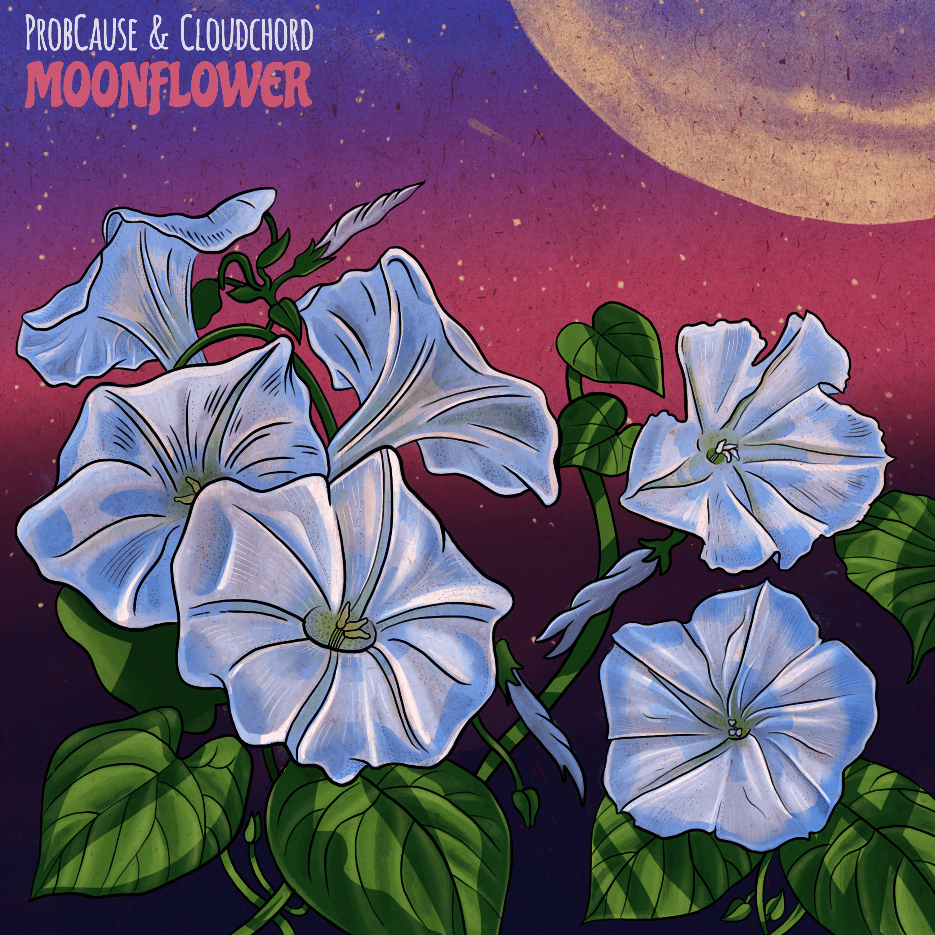 Find Comfort in ProbCause & Cloudchord’s New ‘Moonflower’ EP