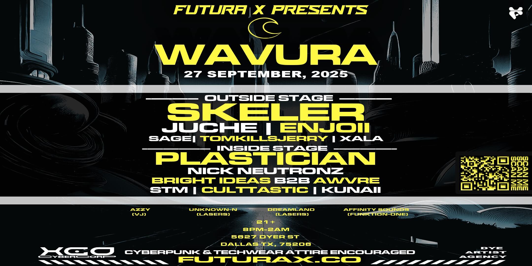 FUTURA X Presents: WAVURA, a Historic Night of Wave Music