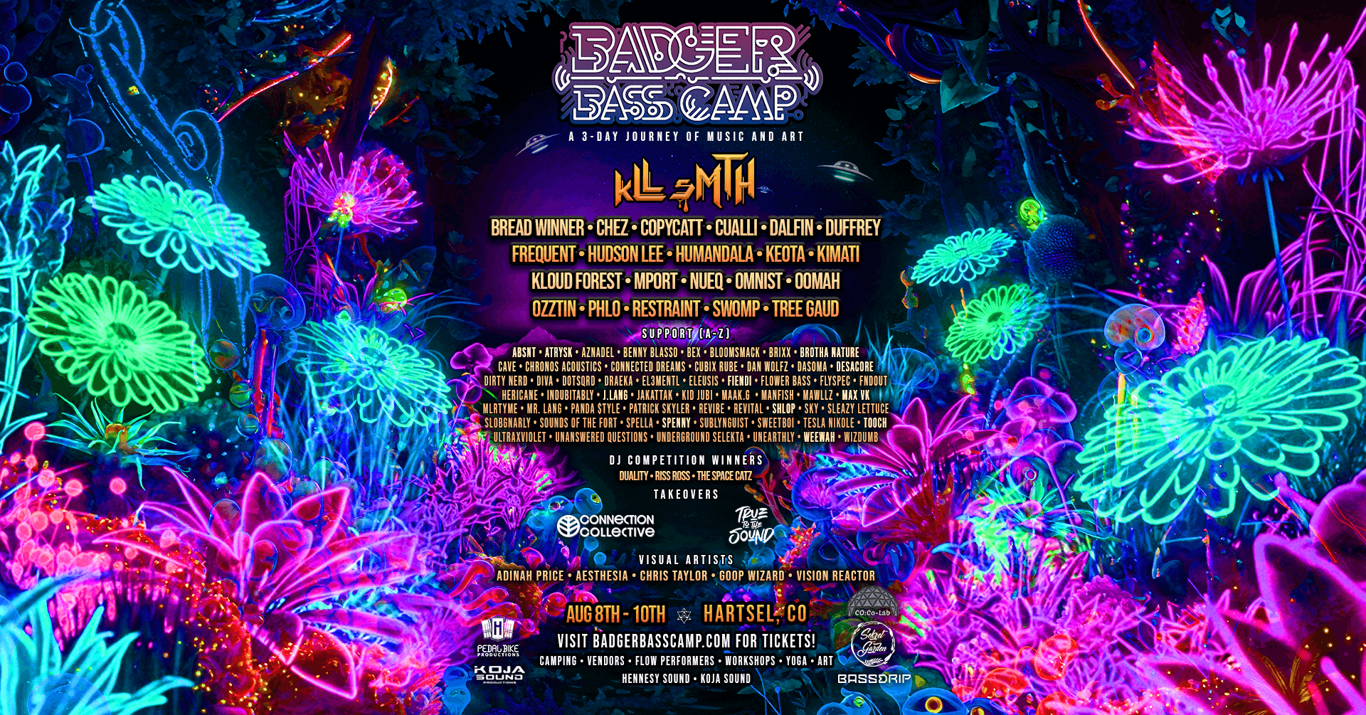 Join Us This Year At Badger Bass Camp: Colorado’s Premier Underground Festival