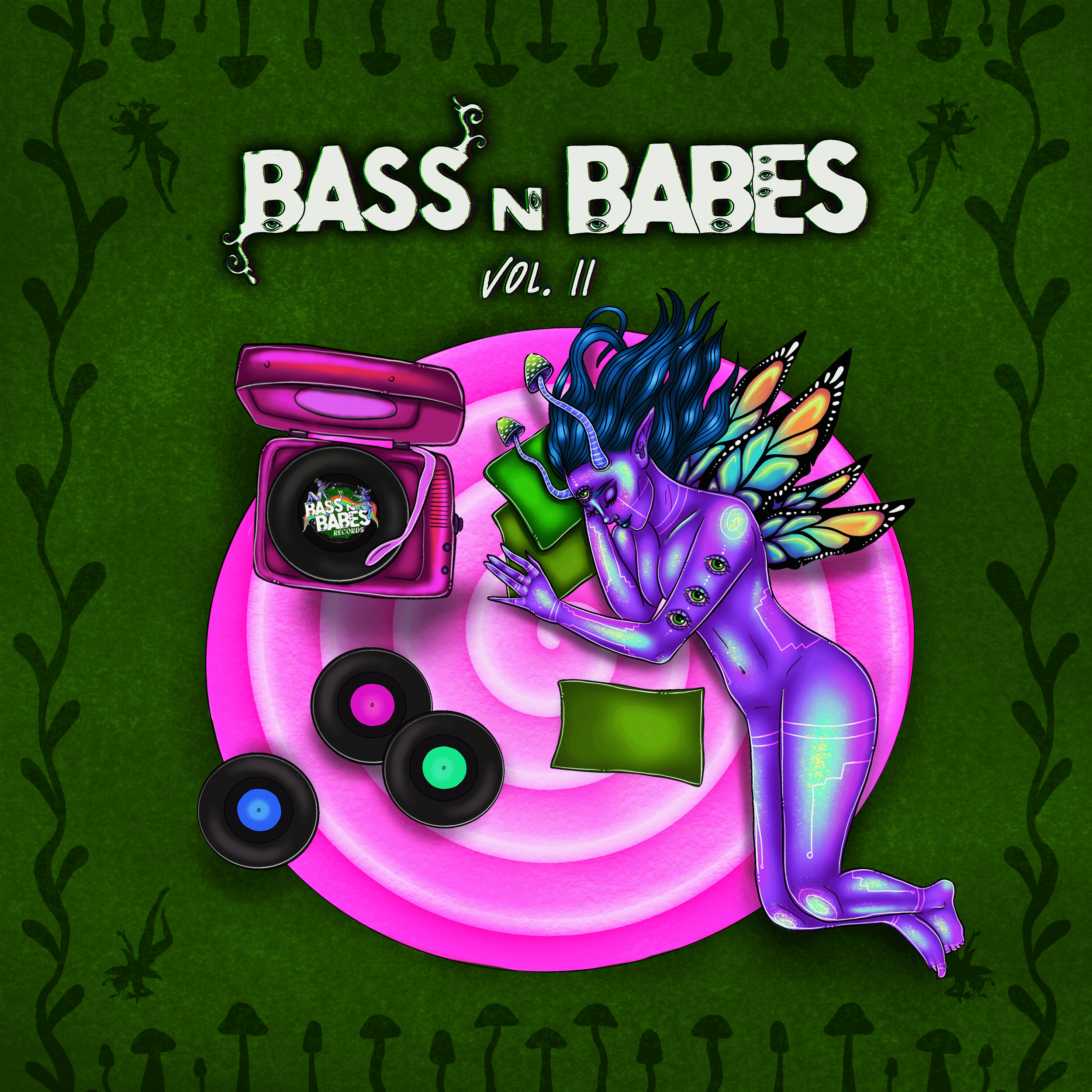 Bass n Babes Vol II Champions Expression of  Femme and LGBTQ Art