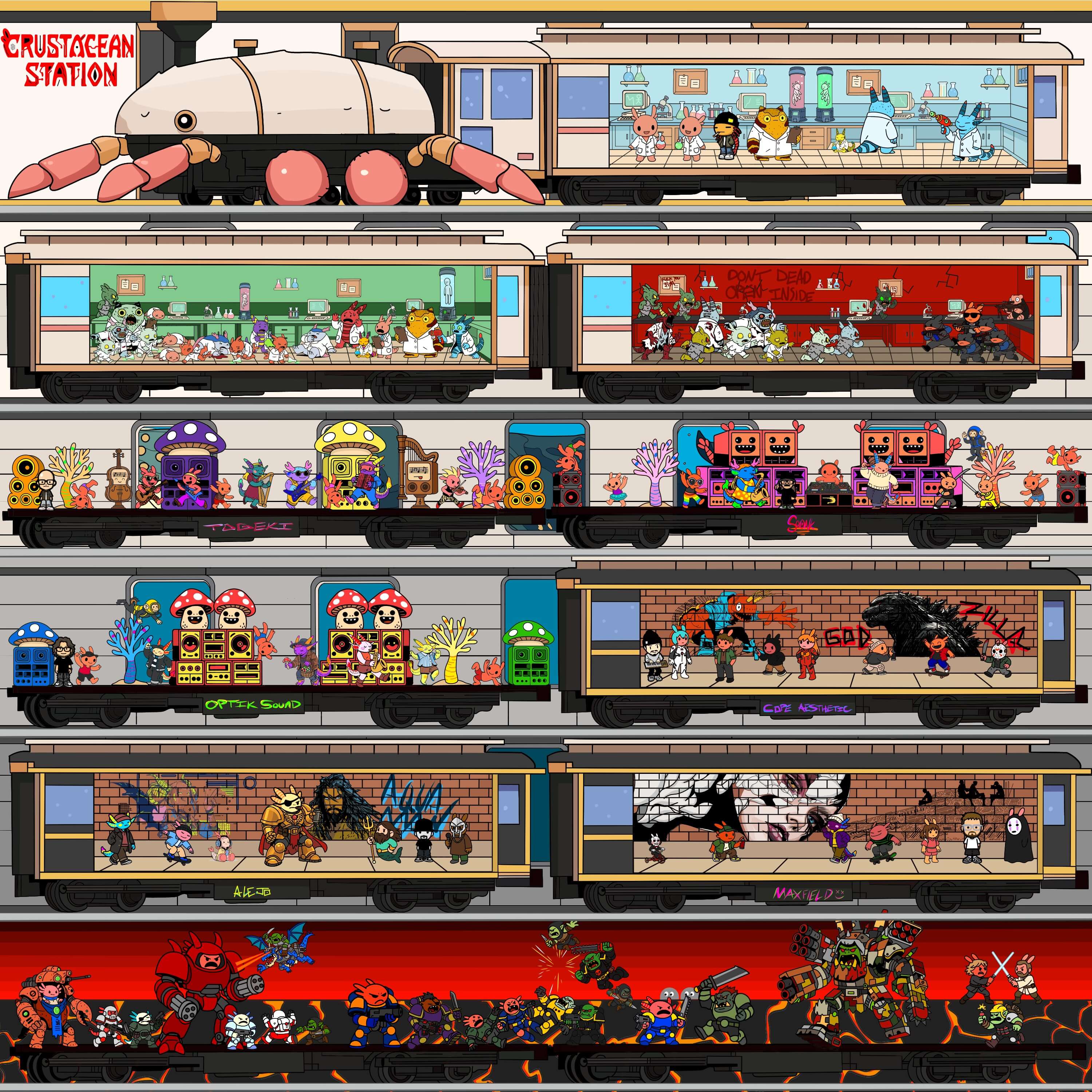 Crawdad Sniper Debuts His Visionary Creation, ‘The Crustacean Station’ EP